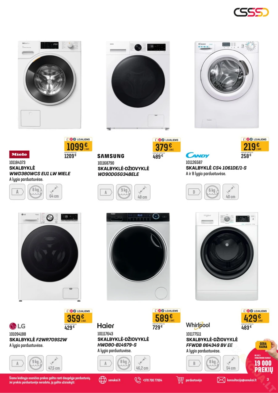 SENUKAI akcijų leidinys Nr. 8 puslapis 3