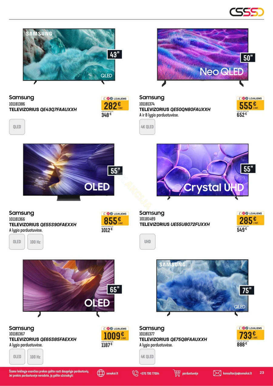 SENUKAI akcijų leidinys Nr. 8 puslapis 23