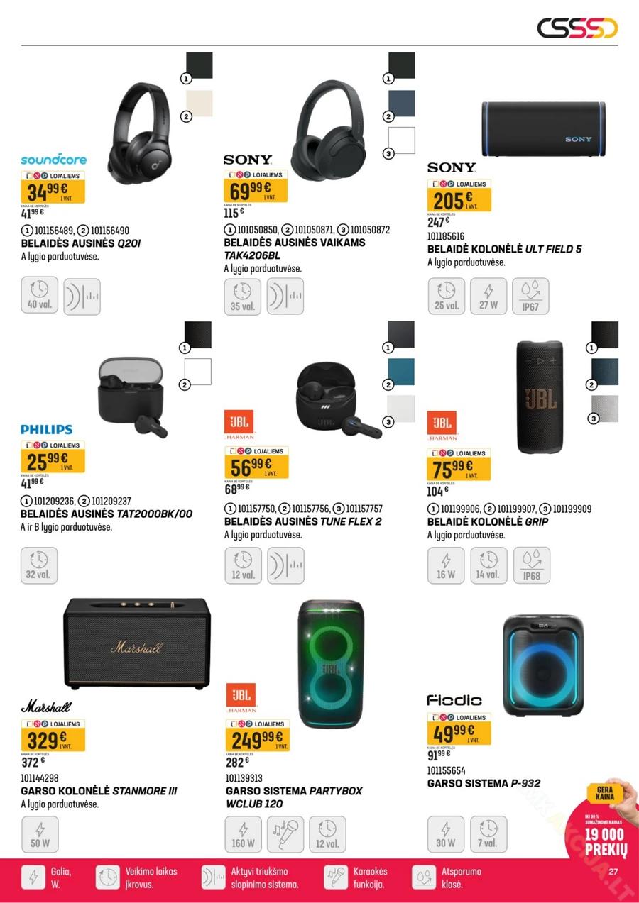 SENUKAI akcijų leidinys Nr. 8 puslapis 27