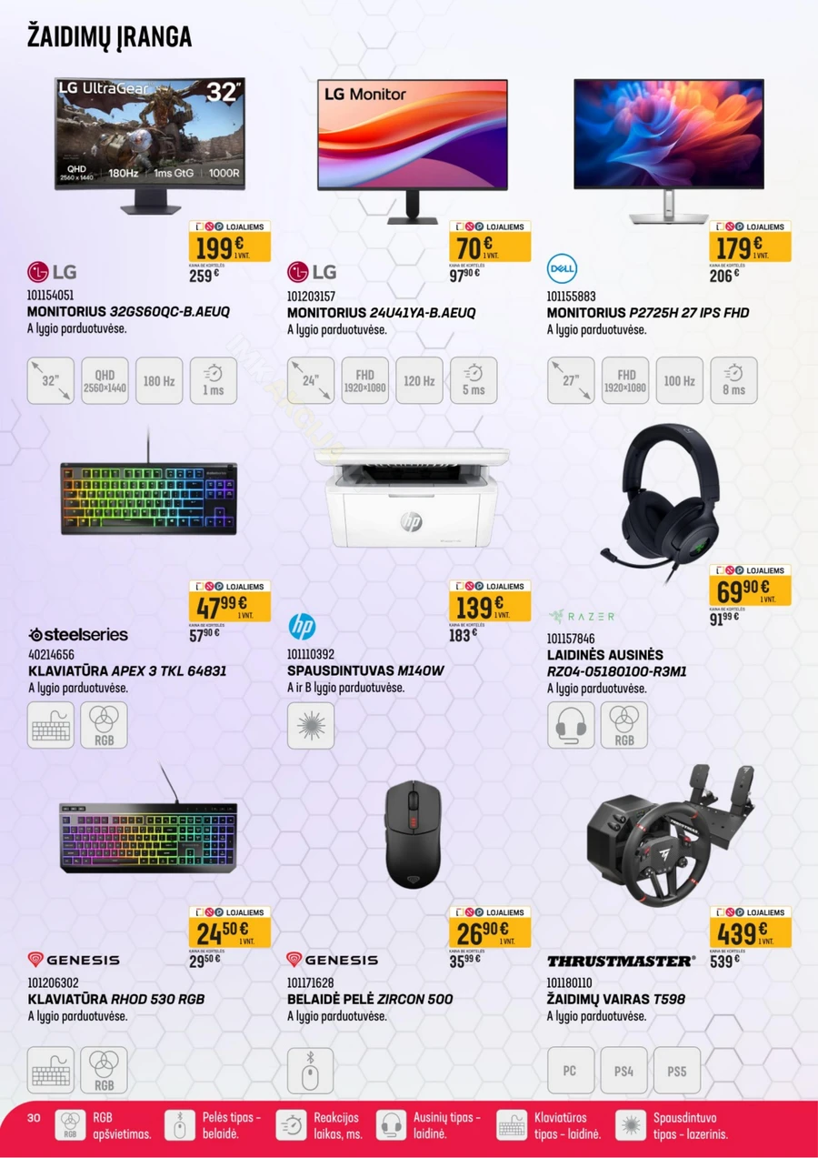 SENUKAI akcijų leidinys Nr. 8 puslapis 30