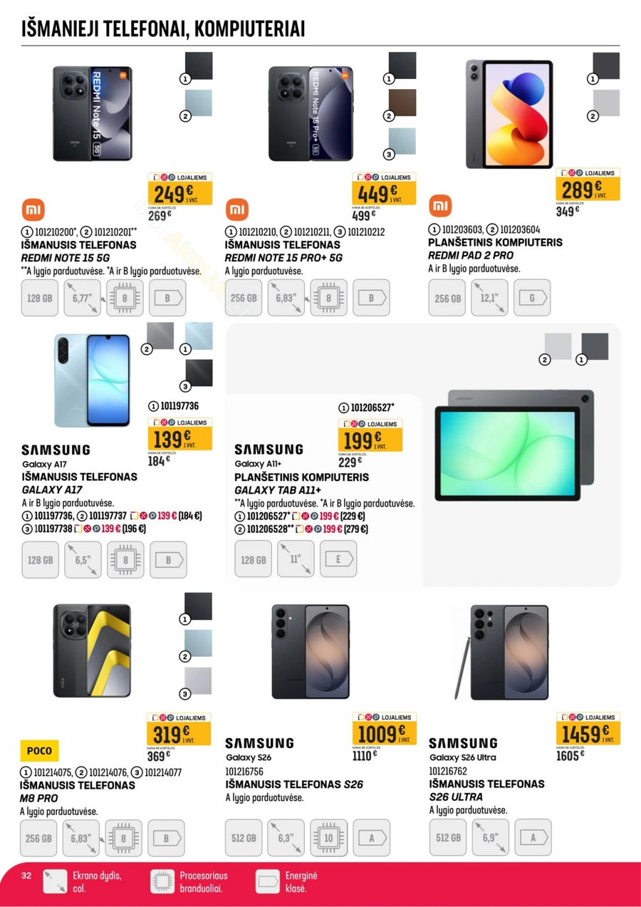 SENUKAI akcijų leidinys Nr. 8 puslapis 32