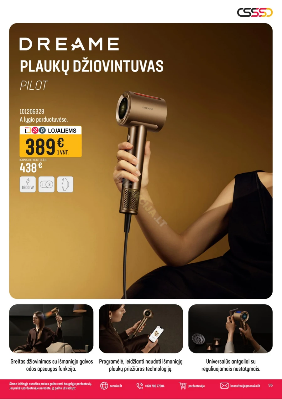 SENUKAI akcijų leidinys Nr. 8 puslapis 35