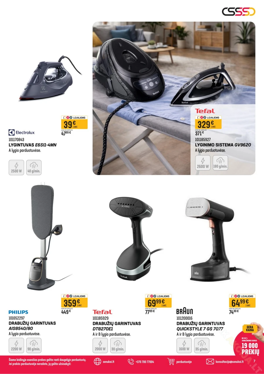 SENUKAI akcijų leidinys Nr. 8 puslapis 7