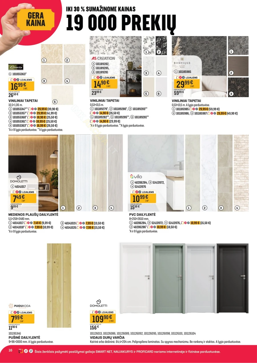 SENUKAI akcijų leidinys Nr. 9 puslapis 16