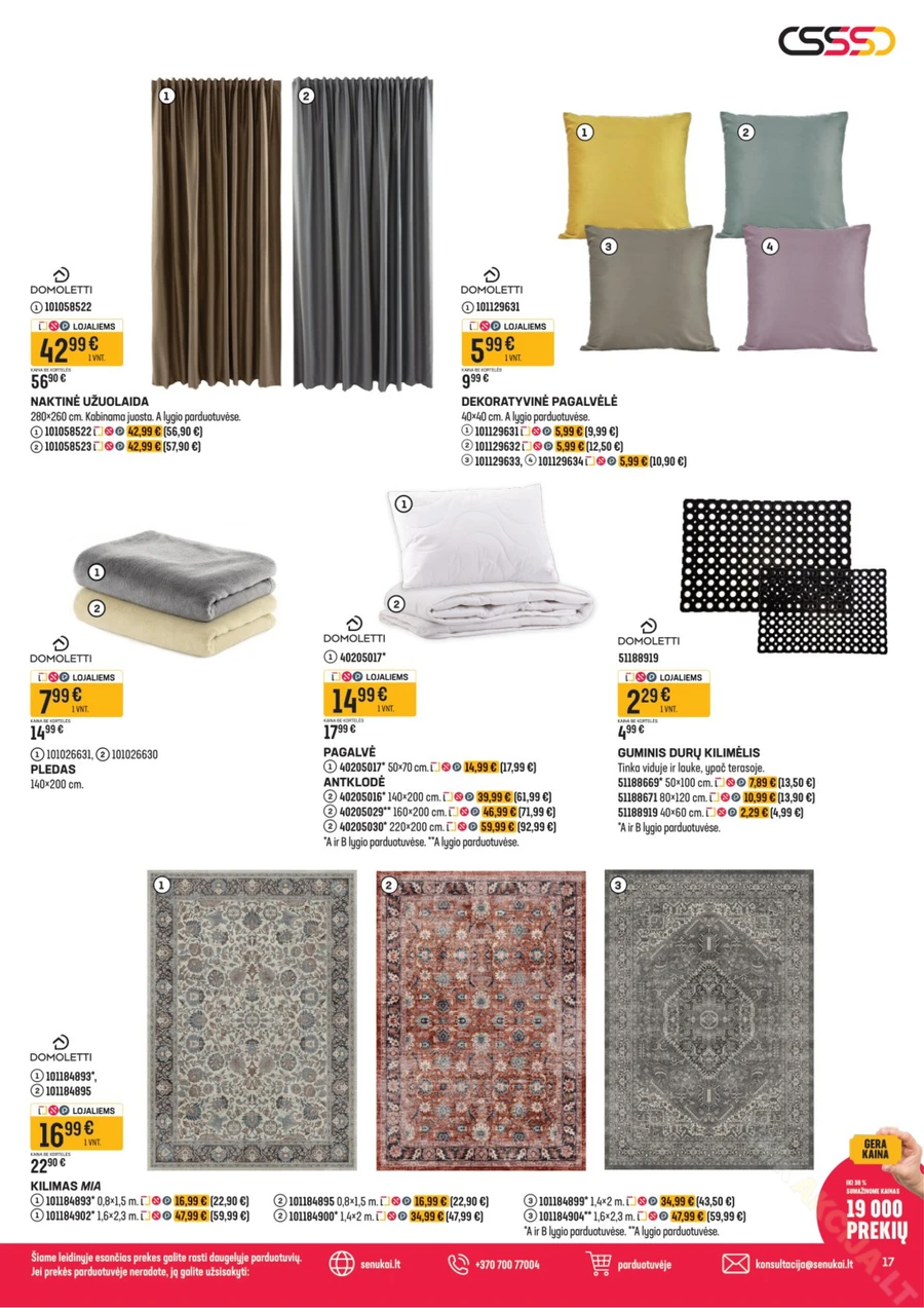 SENUKAI akcijų leidinys Nr. 9 puslapis 17