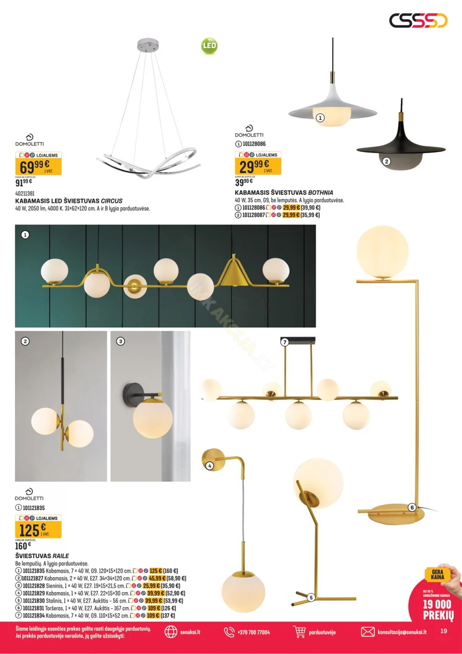 SENUKAI akcijų leidinys Nr. 9 puslapis 19