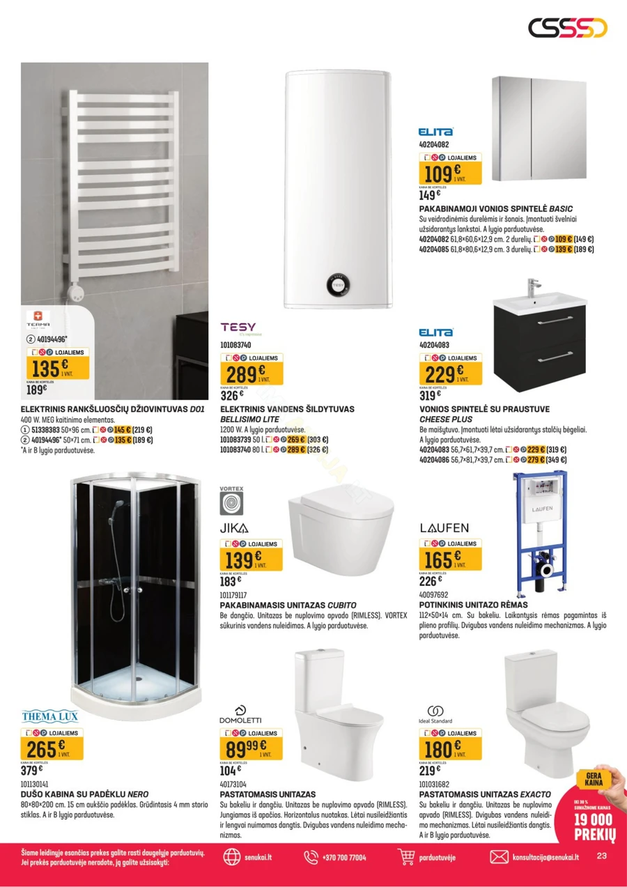 SENUKAI akcijų leidinys Nr. 9 puslapis 23