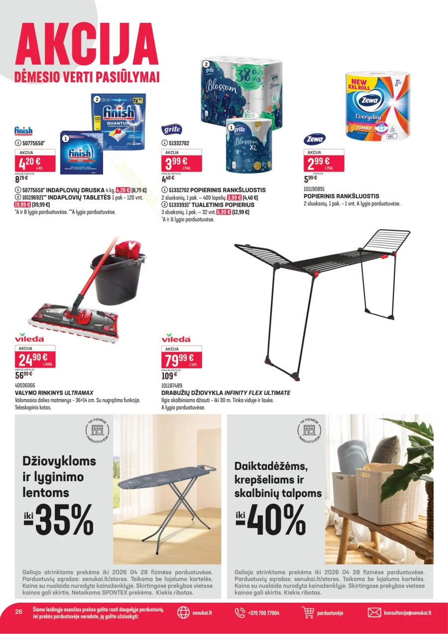 SENUKAI akcijų leidinys Nr. 9 puslapis 26