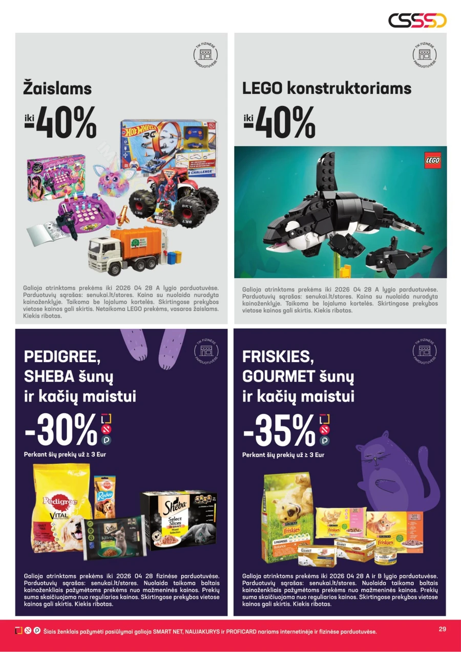 SENUKAI akcijų leidinys Nr. 9 puslapis 29