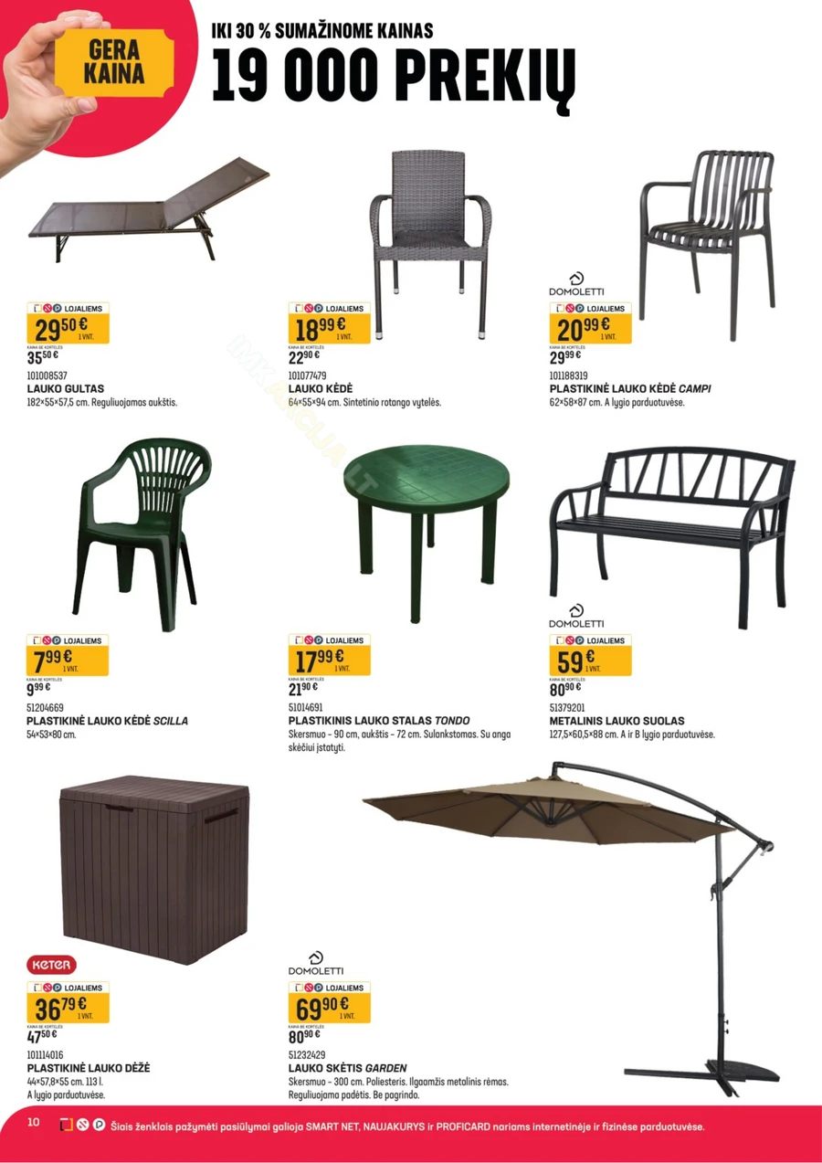 SENUKAI akcijų leidinys Nr. 9 puslapis 10