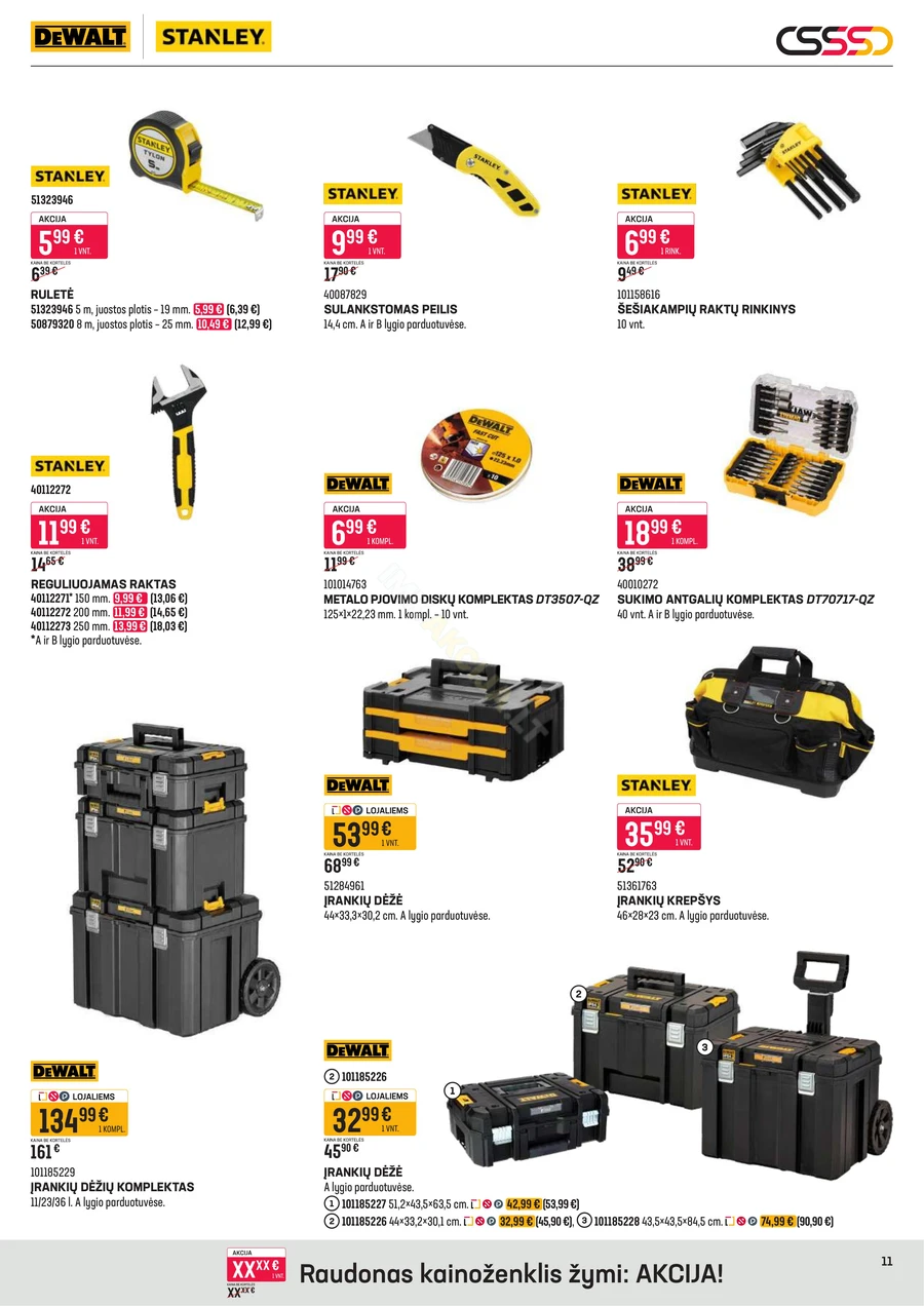 SENUKAI akcijų leidinys Nr. 10 puslapis 11