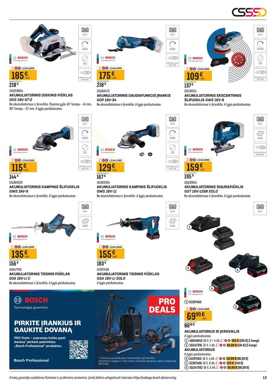 SENUKAI akcijų leidinys Nr. 10 puslapis 13