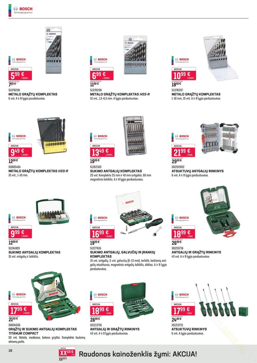 SENUKAI akcijų leidinys Nr. 10 puslapis 18