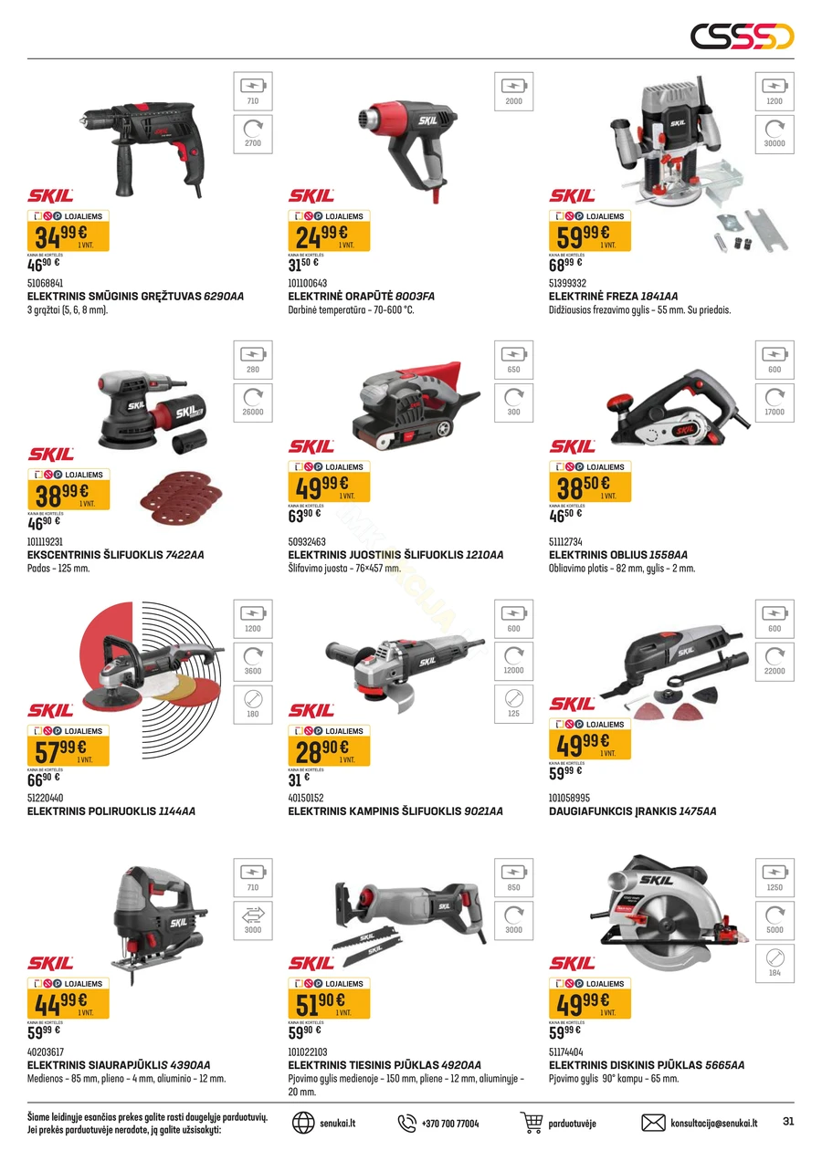 SENUKAI akcijų leidinys Nr. 10 puslapis 31