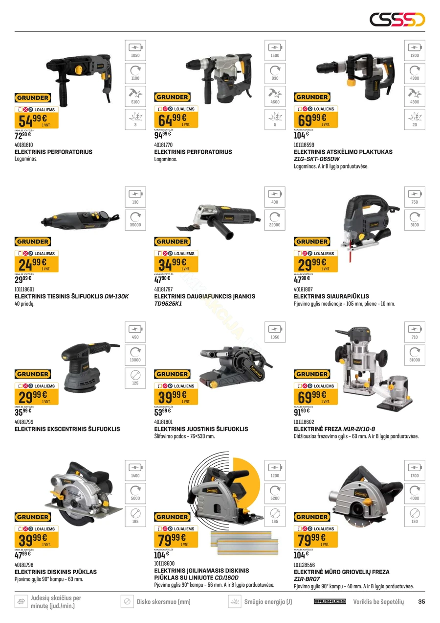 SENUKAI akcijų leidinys Nr. 10 puslapis 35