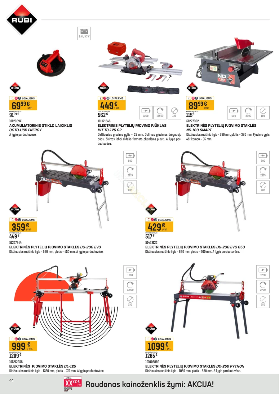 SENUKAI akcijų leidinys Nr. 10 puslapis 44
