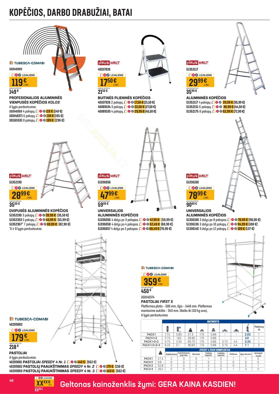SENUKAI akcijų leidinys Nr. 10 puslapis 46