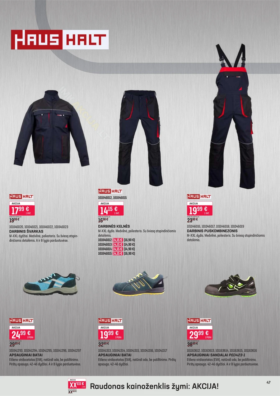 SENUKAI akcijų leidinys Nr. 10 puslapis 47