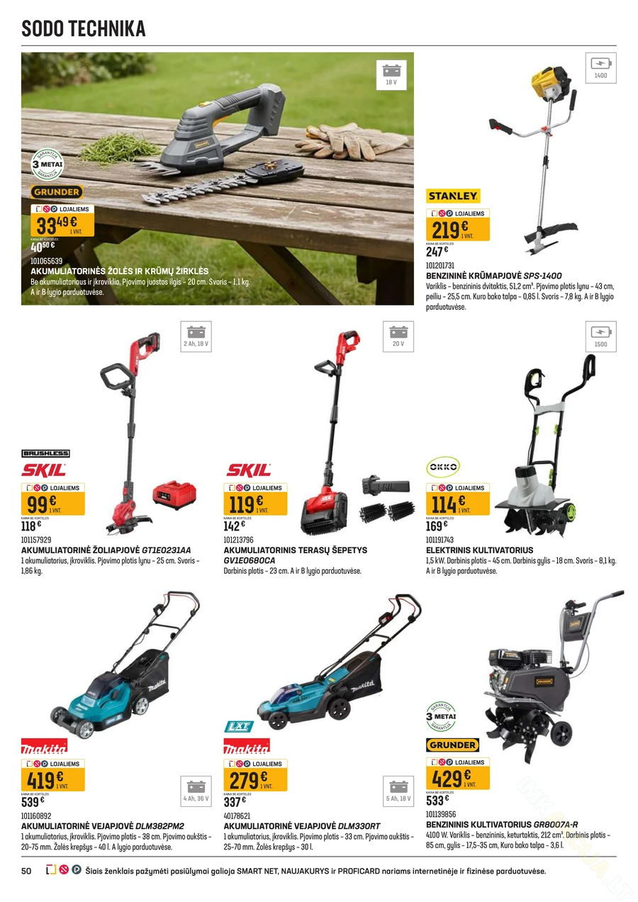 SENUKAI akcijų leidinys Nr. 10 puslapis 50