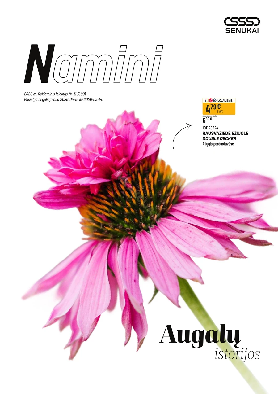 SENUKAI akcijų leidinys Nr. 11 puslapis 1
