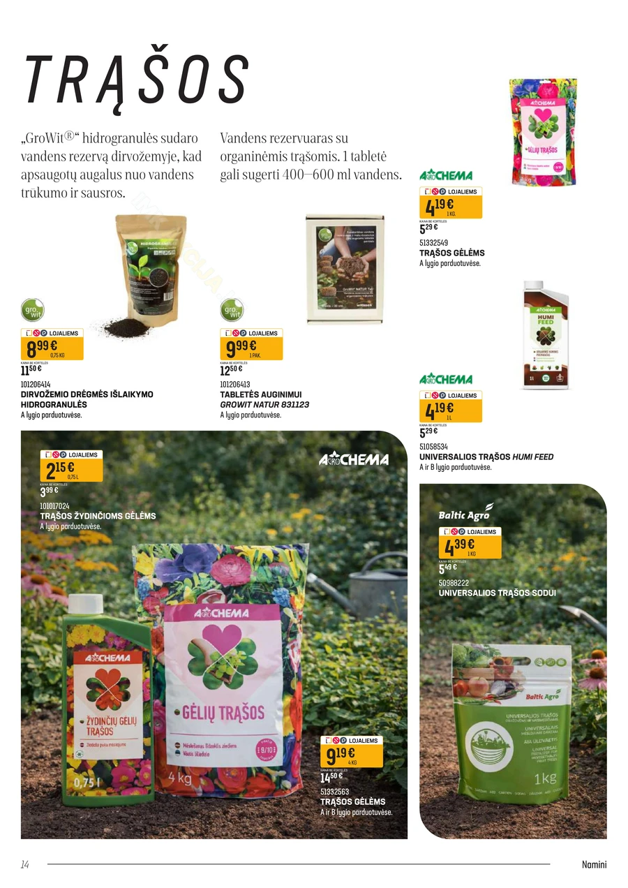 SENUKAI akcijų leidinys Nr. 11 puslapis 14