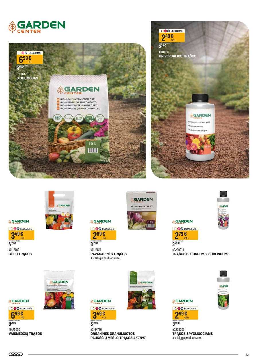 SENUKAI akcijų leidinys Nr. 11 puslapis 15