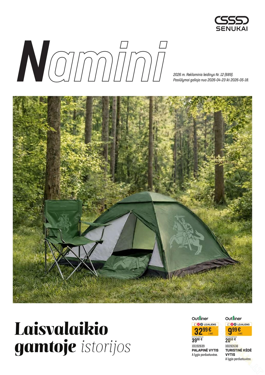 SENUKAI akcijų leidinys Nr. 12 puslapis 1