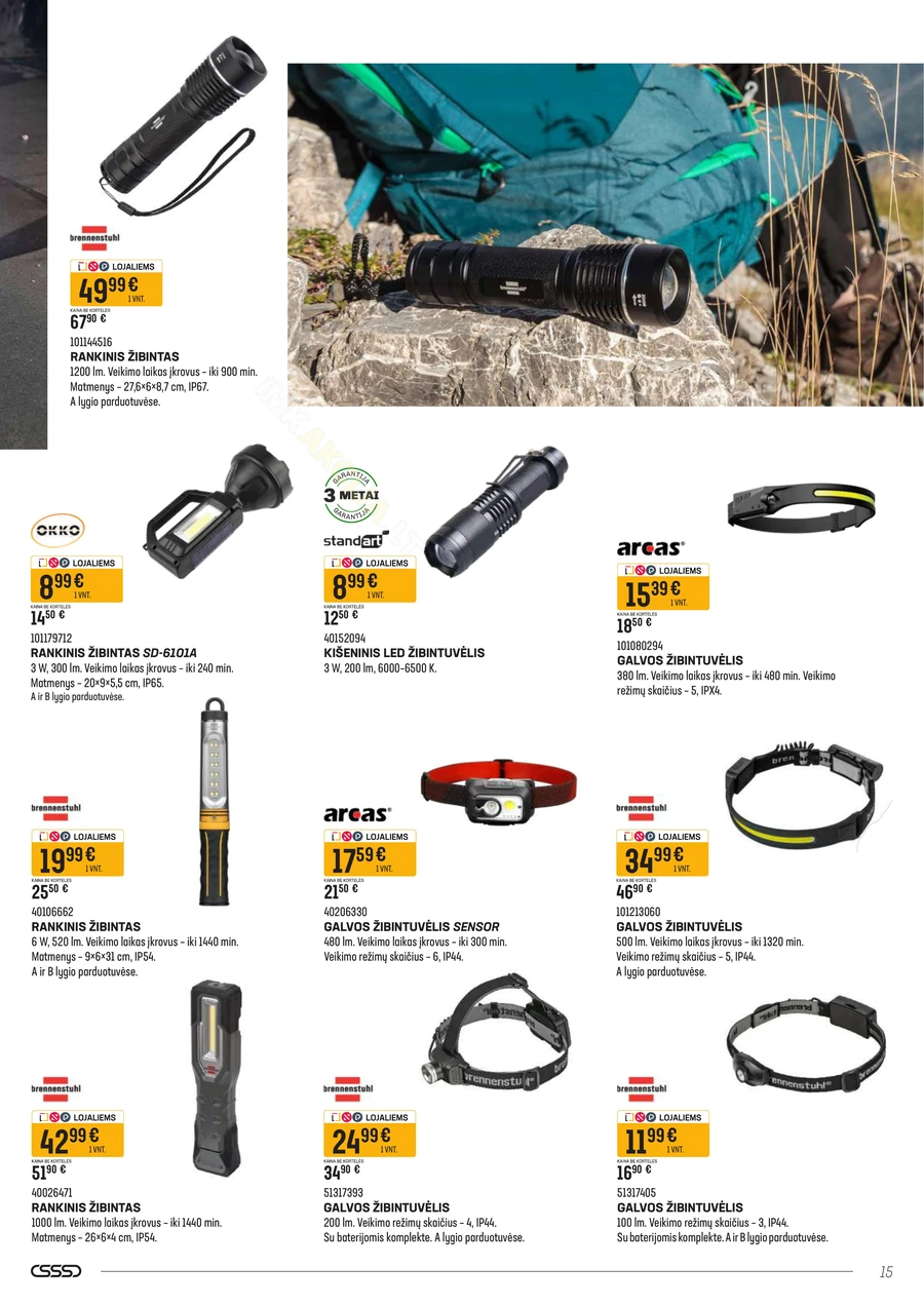 SENUKAI akcijų leidinys Nr. 12 puslapis 15