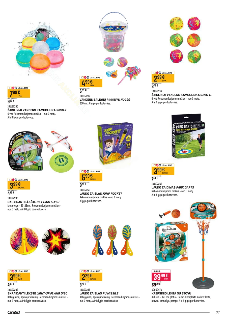 SENUKAI akcijų leidinys Nr. 12 puslapis 27