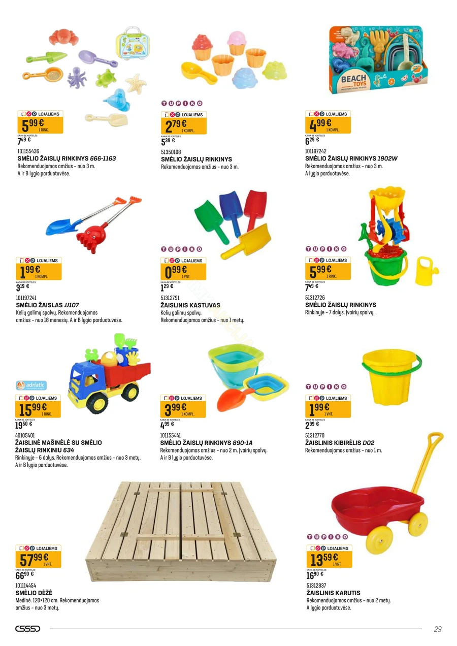 SENUKAI akcijų leidinys Nr. 12 puslapis 29