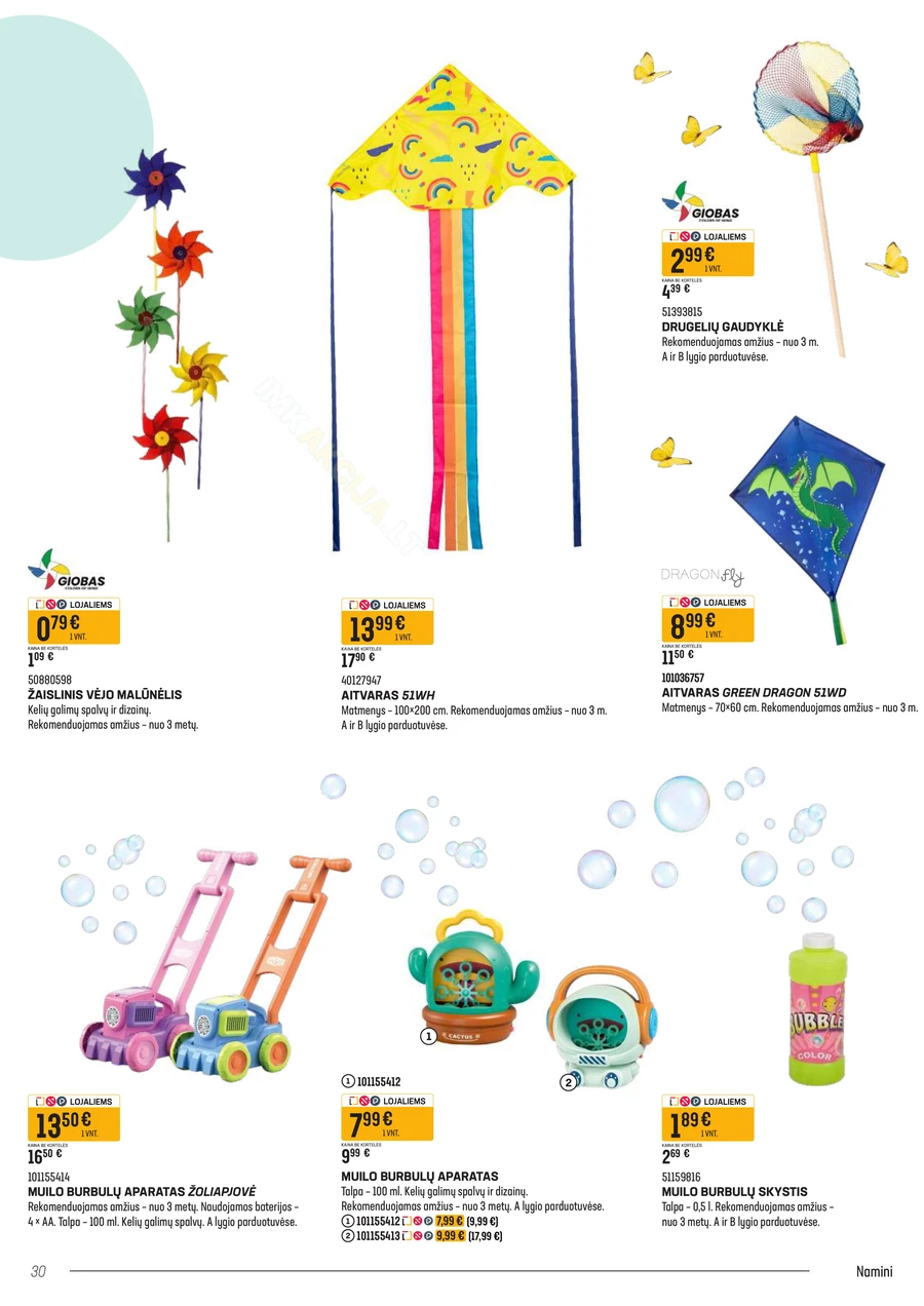 SENUKAI akcijų leidinys Nr. 12 puslapis 30