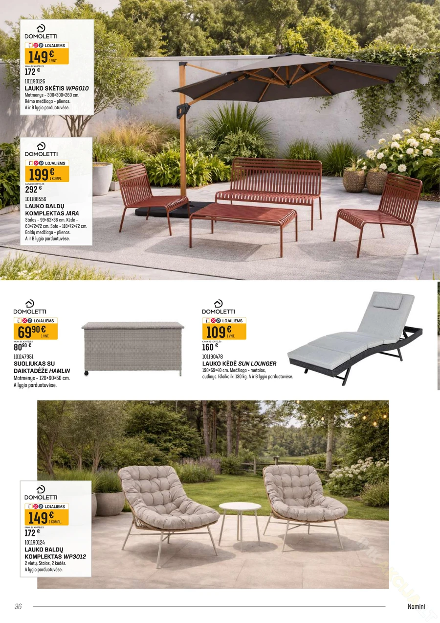 SENUKAI akcijų leidinys Nr. 12 puslapis 36