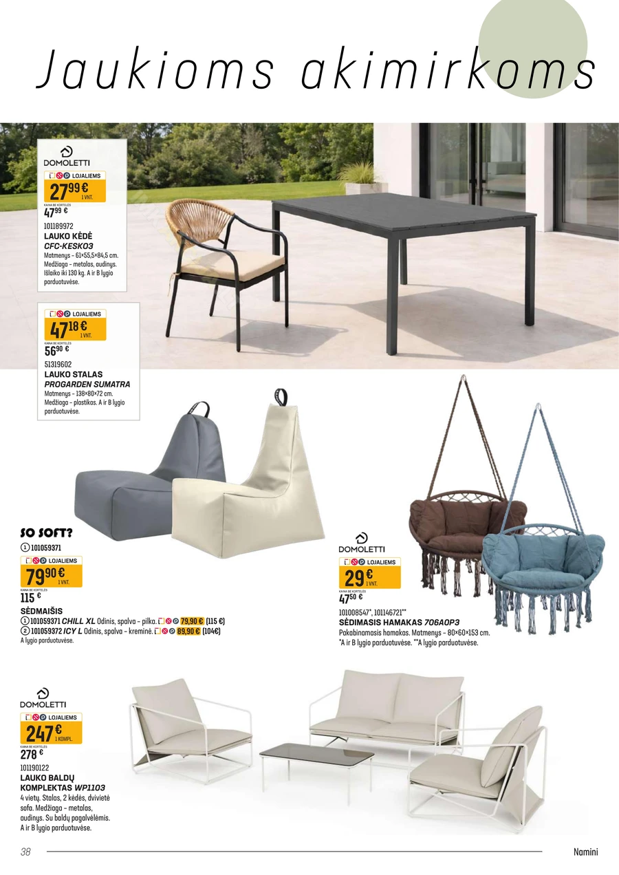 SENUKAI akcijų leidinys Nr. 12 puslapis 38