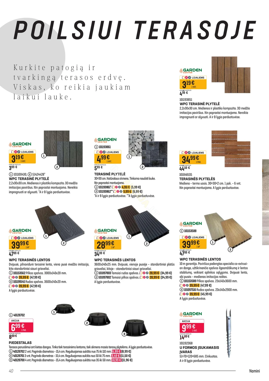 SENUKAI akcijų leidinys Nr. 12 puslapis 40