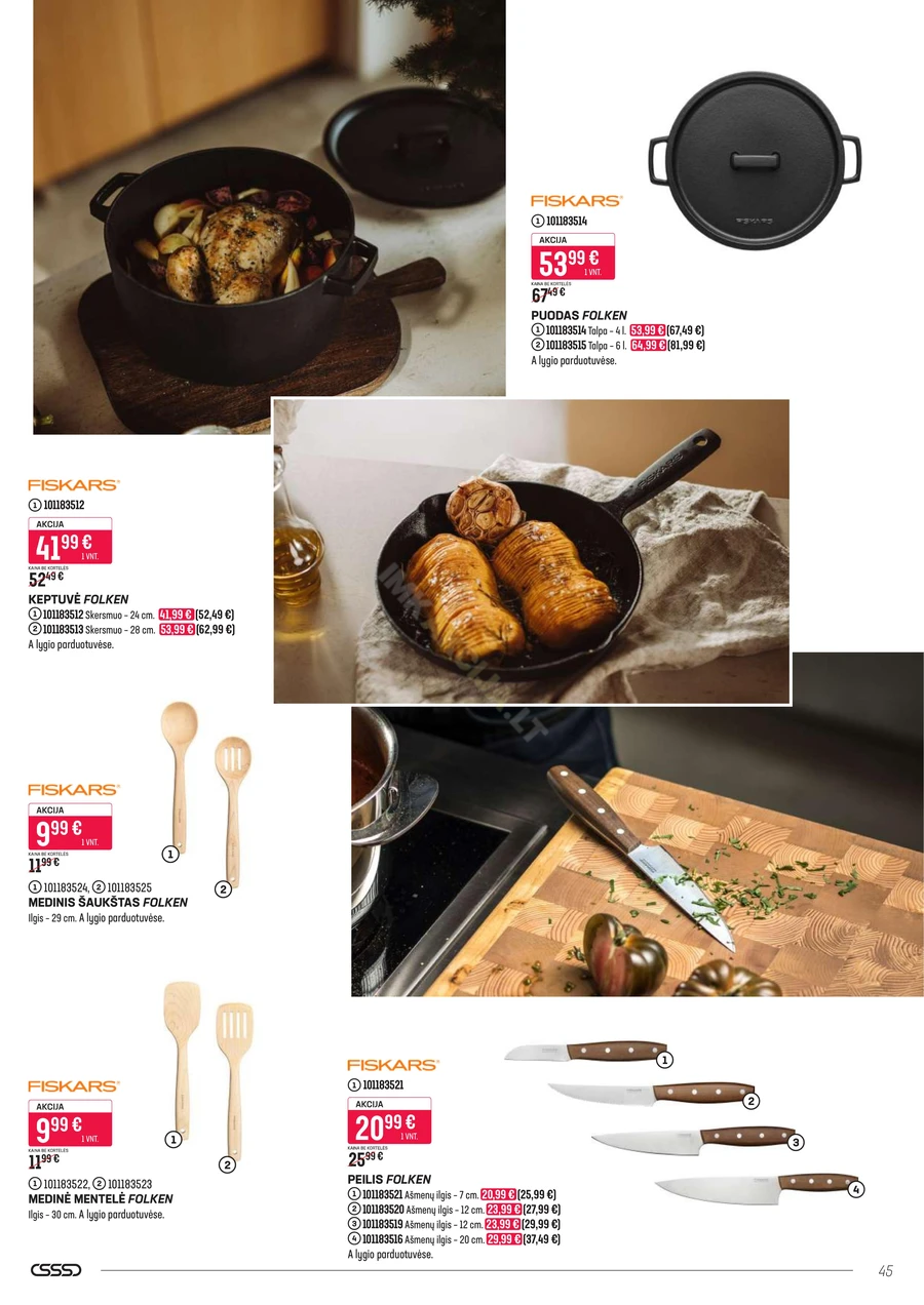 SENUKAI akcijų leidinys Nr. 12 puslapis 45