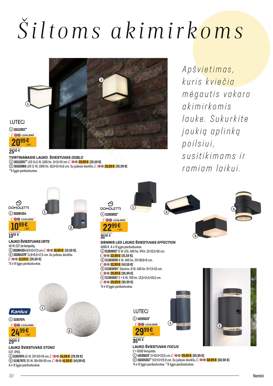 SENUKAI akcijų leidinys Nr. 12 puslapis 50