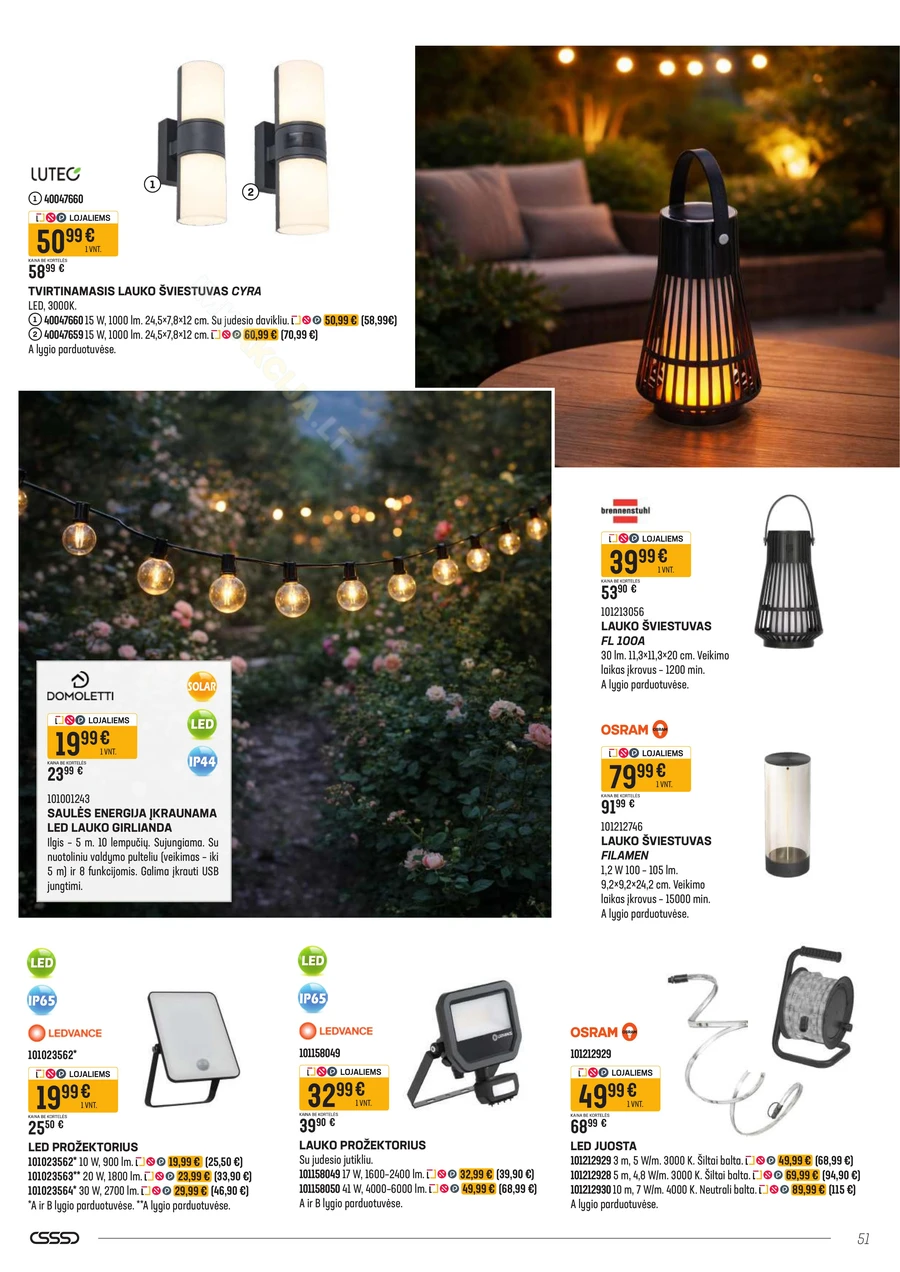 SENUKAI akcijų leidinys Nr. 12 puslapis 51