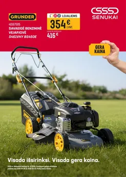 SENUKAI akcijų leidinys Nr. 13