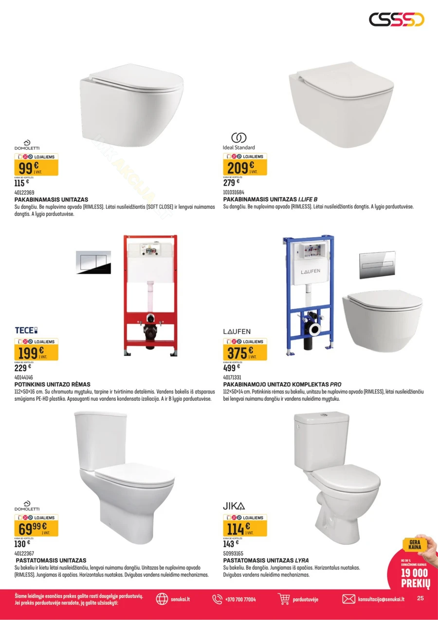SENUKAI akcijų leidinys Nr. 16 puslapis 25