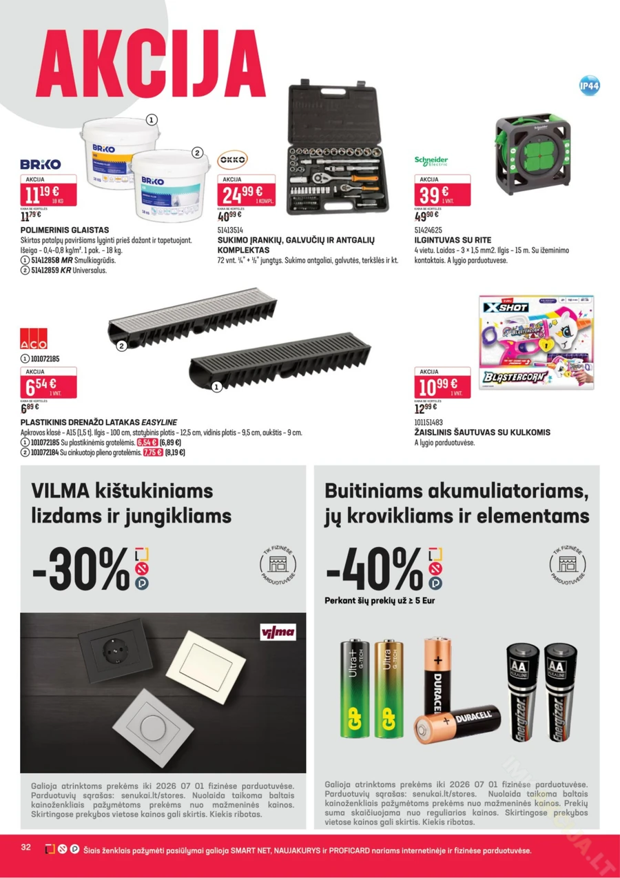 SENUKAI akcijų leidinys Nr. 16 puslapis 32