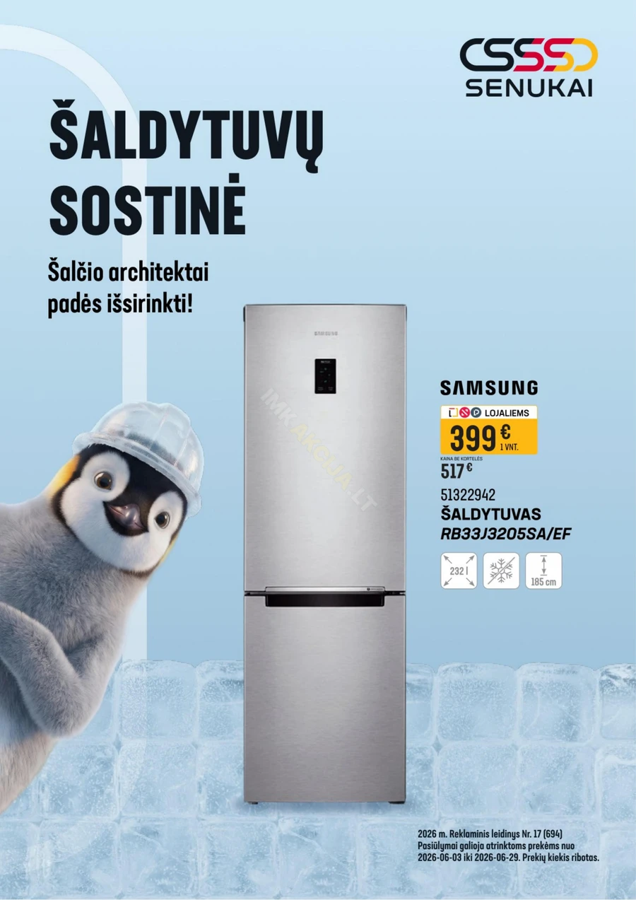SENUKAI akcijų leidinys Nr. 17 puslapis 1
