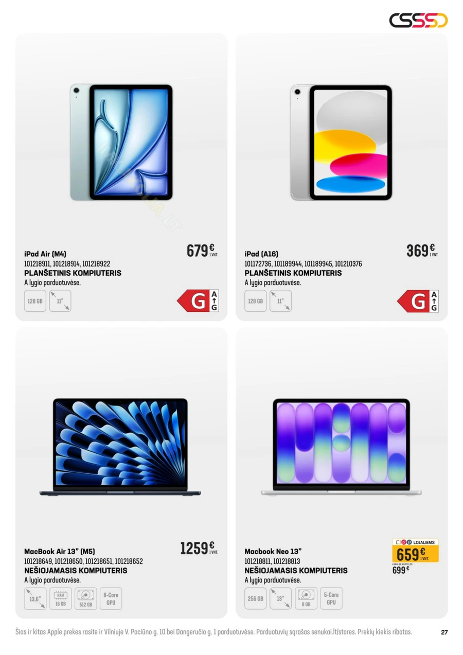 SENUKAI akcijų leidinys Nr. 17 puslapis 27