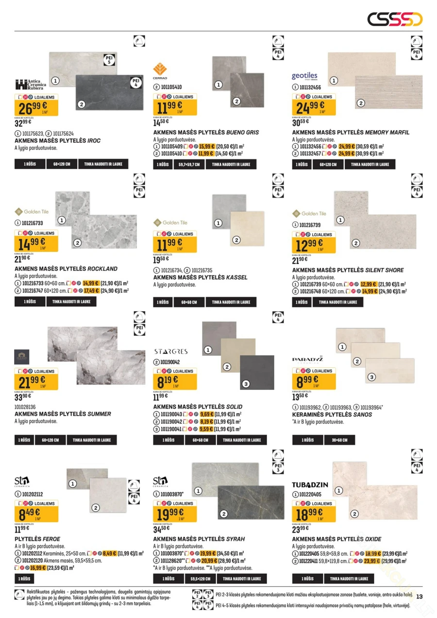 SENUKAI akcijų leidinys Nr. 20 puslapis 13