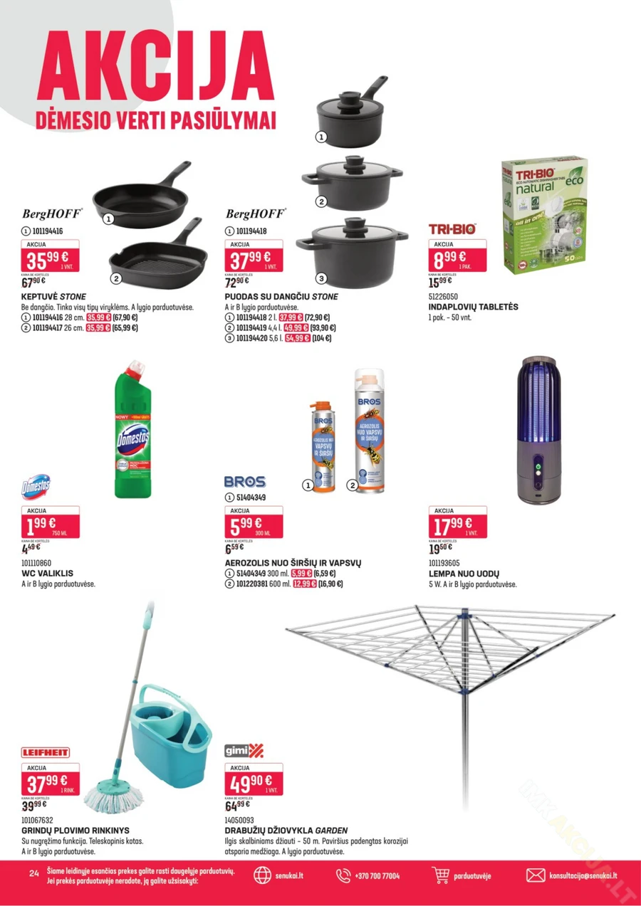 SENUKAI akcijų leidinys Nr. 20 puslapis 24