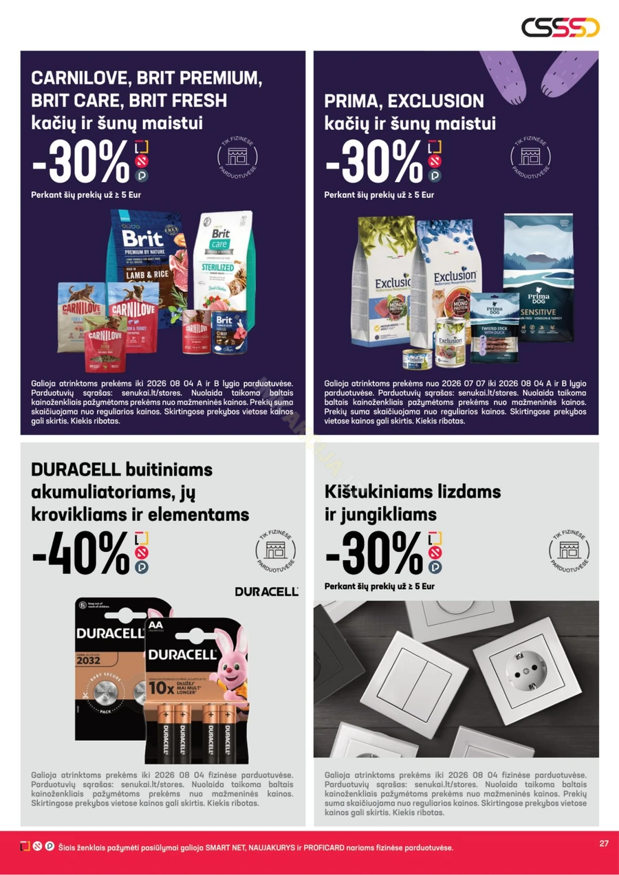 SENUKAI akcijų leidinys Nr. 20 puslapis 27