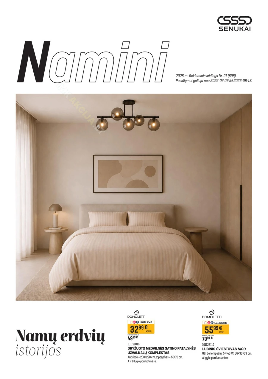 SENUKAI akcijų leidinys Nr. 21 puslapis 1