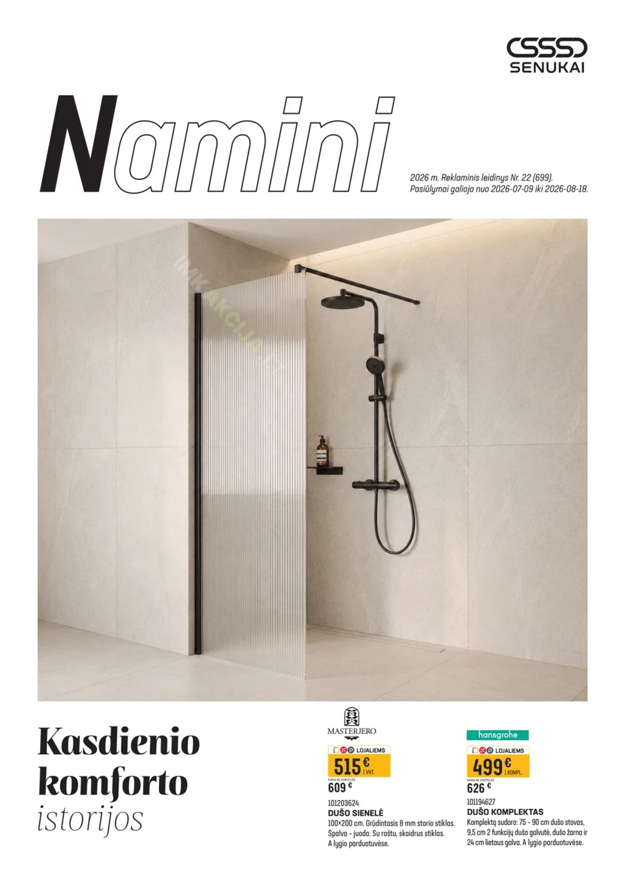 SENUKAI akcijų leidinys Nr. 22 puslapis 1