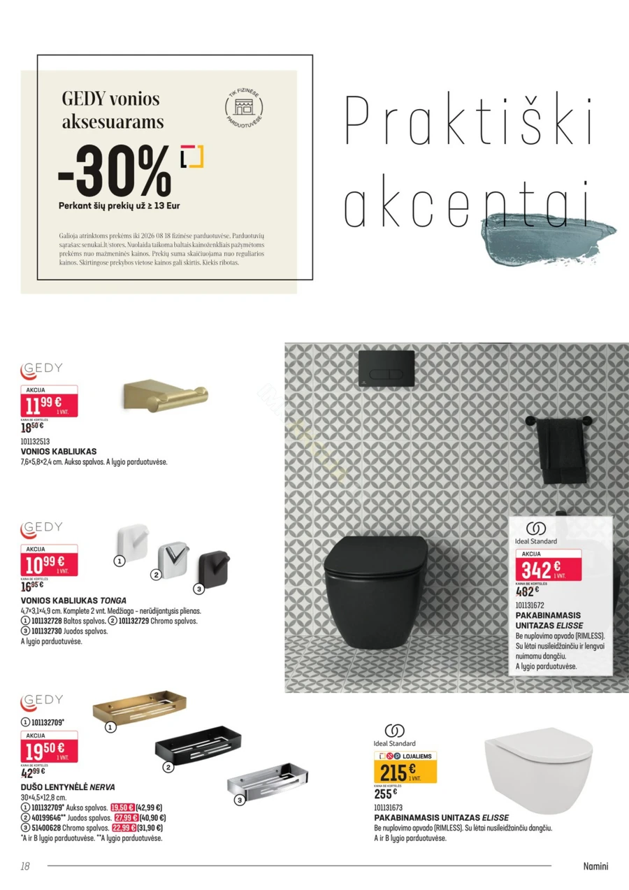 SENUKAI akcijų leidinys Nr. 22 puslapis 18