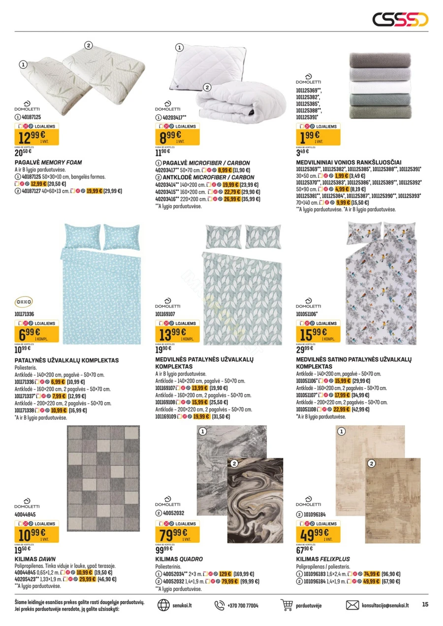 SENUKAI akcijų leidinys Nr. 24 puslapis 15