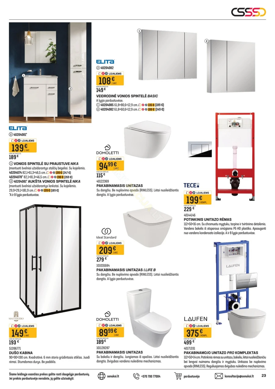 SENUKAI akcijų leidinys Nr. 24 puslapis 23